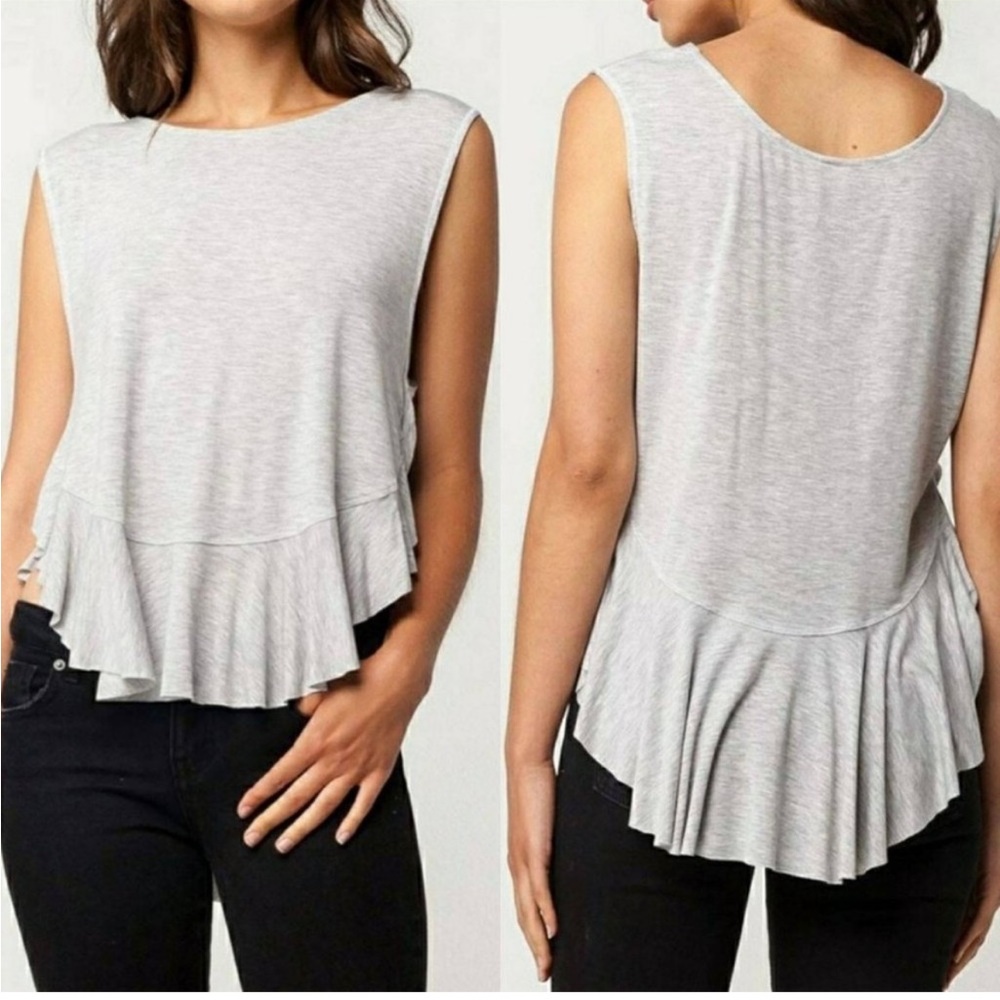 Free People We the Free Uptown Peplum Top